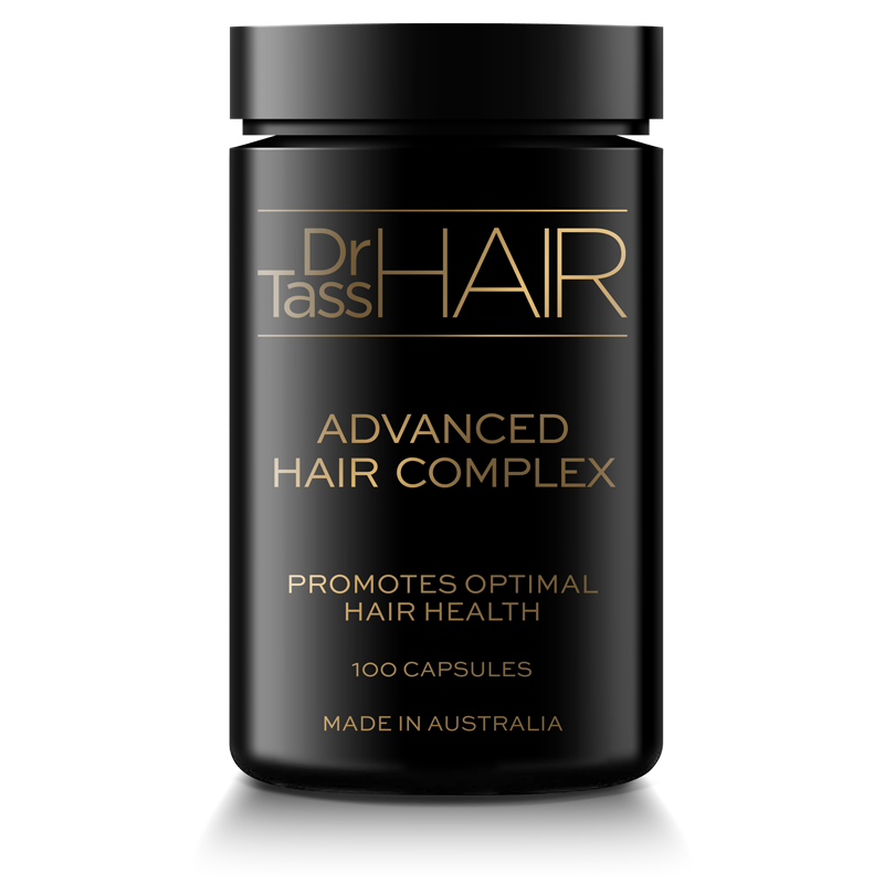 DRTASS_PRODUCT_IMAGE_HAIR_ADVANCED-HAIR-COMPLEX_DEC09-2025 Dermal Glow Facial Treatment - Dr Tass Crown Metropol Melbourne