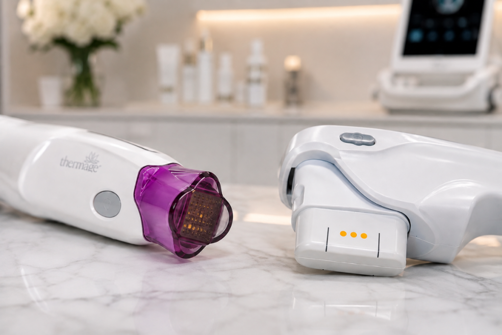 Thermage Ultherapy skin tightening devices Melbourne provider experience